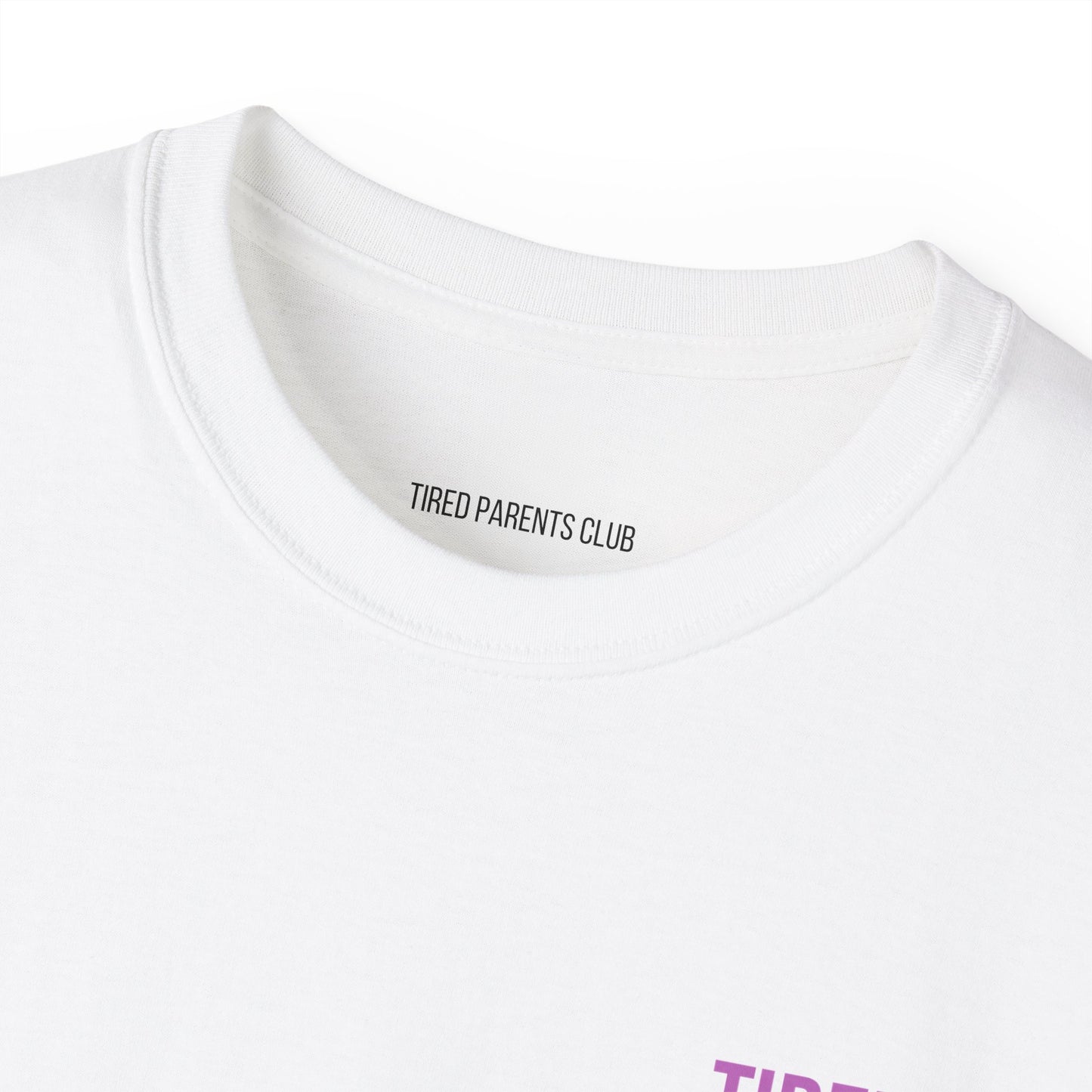 The classic tee with purple